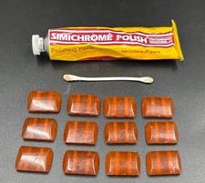 Vintage Bakelite Loose Beads Butterscotch Amber Tested Chunky Retro Beads