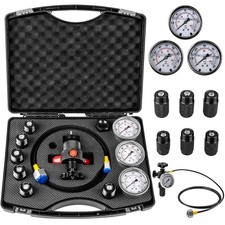 Hydraulic Nitrogen Accumulator Charging Kit, Pressure Test System