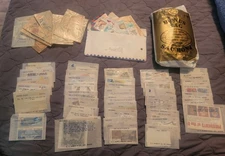 Vintage Stamps mixed variety World and US 1000's. Uncirculated Plus. Over 1000