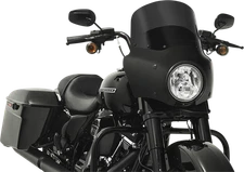 Memphis Shades Road Warrior Faring & Black Mount Kit for 99-19 Harley Touring