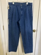 Vtg 90s Deadstock Lee Relaxed Fit Coin Pocket Pant Size 36x32 Cotton Stonewash