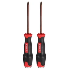 2pcs PH3 Phillips Screwdriver 8.66" Magnetic Screwdrivers Alloy Steel