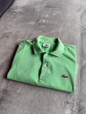 LACOSTE Herren Poloshirt Classic Fit   Größe 4 (M/L)   Apfelgrün / Hellgrün