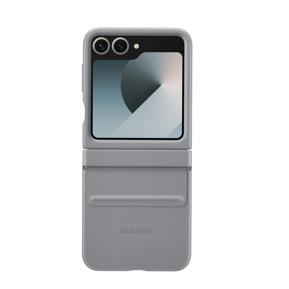 Protection Samsung Galaxy Z Flip 7 FE gris élégant, accessoire mince chic