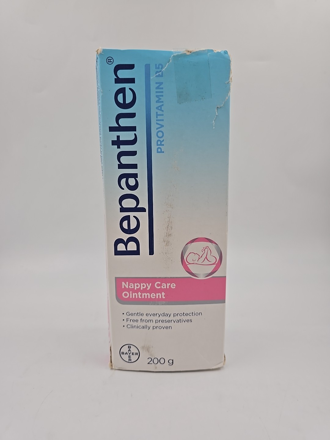 Bepanthen Cream - 200g - Nappy Rash Ointment - Gentle Barrier Care for Babies