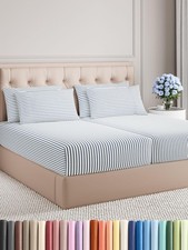 Split King 7 Piece Sheet Set - Comfy Breathable Cooling - Soft Hotel Luxury ...