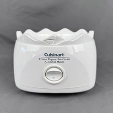 CUISINART Frozen Yogurt Ice Cream Maker Parts ICE-20 21 Replacement BASE
