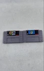 Nintendo Snes Super Mario World And World 2 Yoshi's Island Games Lot Of 2