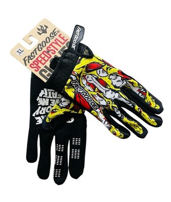 Give Me Victory Fastgoose Gloves Dirt Bike Racing Motorcycle ATV Size XL