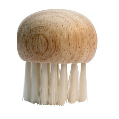 Cuisinox Mushroom Brush with Wooden Top 1.5'', Brown 