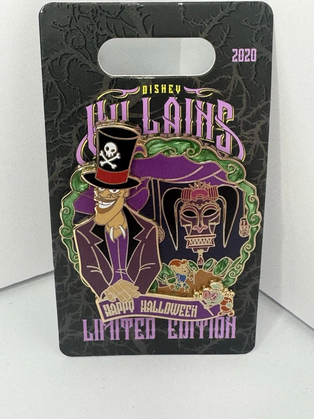 Disney Parks Villains Dr. Facilier Halloween Pin Princess & The Frog Limited