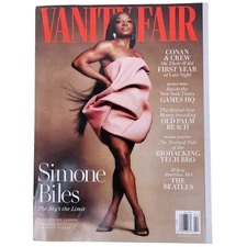 Vanity Fair Magazine Simone Biles Cover February 2024 Issue