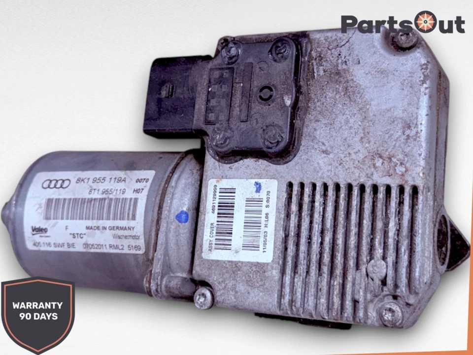 Motor limpiaparabrisas Audi A4 S4 2009-2011 OEM 8K1 955 119 A A5 S5 Foto 3 de 4