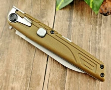 Tactical Tan or Black Pocket Tool ~ Choose Color ~  FAST USA SHIPPING