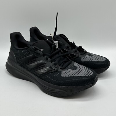 Adidas Ultrarun 5 Shoes Women's Size 8.5 Running Black Sneakers Cloudfoam IH2637