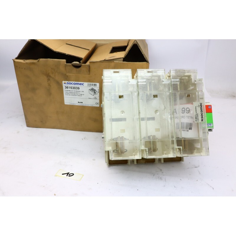 SOCOMEC 36153039 Fuserbloc T1 3x400A L DR READ DESC (P110.10)