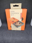 Kikkerland Zen Garden Kit Sand, Rake and Stones Play, Design and Relax Brand New