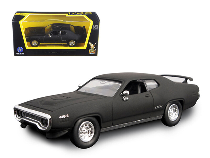 1971 Plymouth GTX Matt Black 1/43 | eBay