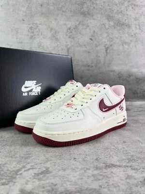 Nike Air Force 1 Low Weiß/Rot/Rosa FD4616-161
