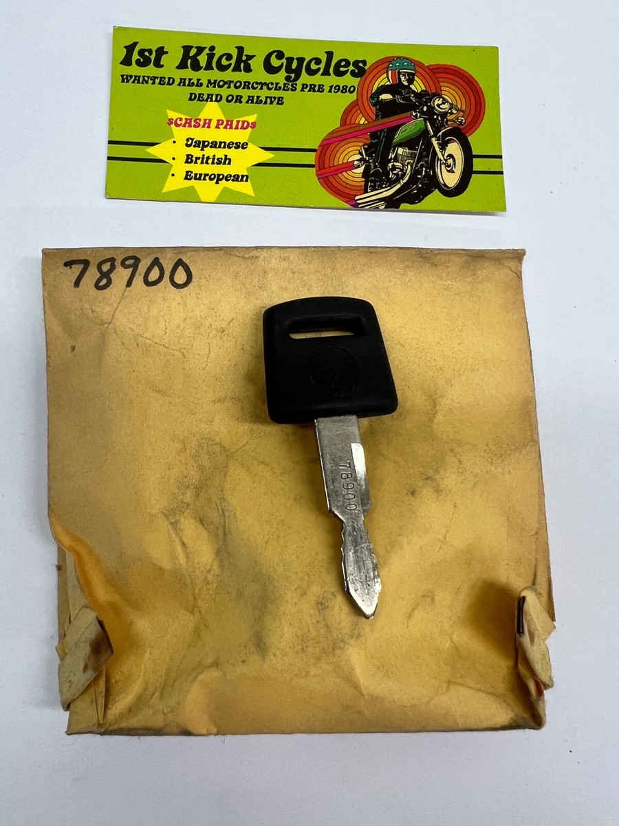 Vintage TEC Honda Factory Pre Cut Motorcycle Key # 78900 OEM | eBay