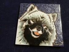 Chow Chow Dog - Hand Painted tile by Pumpkin ...