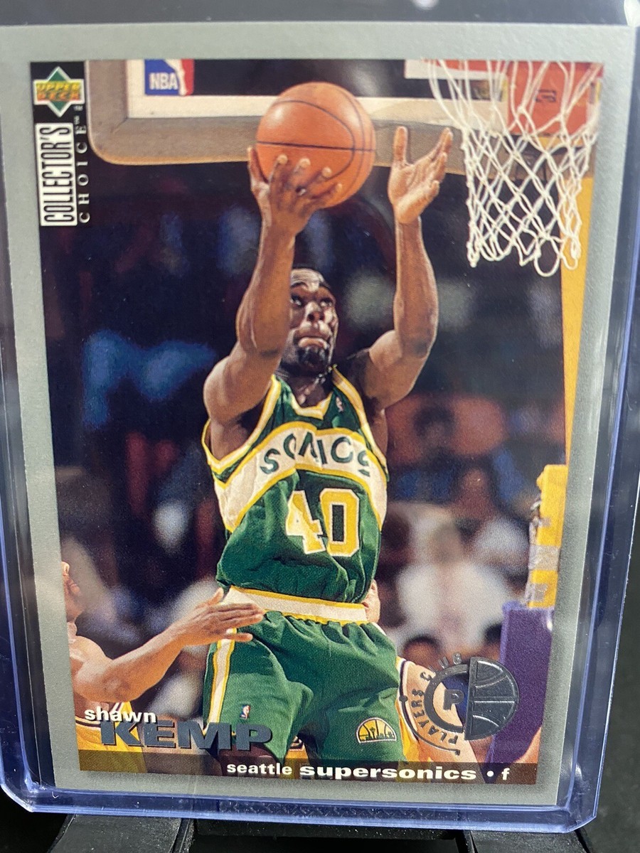  シアトル・スーパーソニックス - Shawn Kemp #40 1995 Upper Deck Collector's Choice Basketball #40 Shawn Kemp | eBay