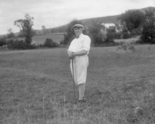 1922 President WARREN HARDING Glossy 8x10 Photo Waumbeck Golf Course Poster