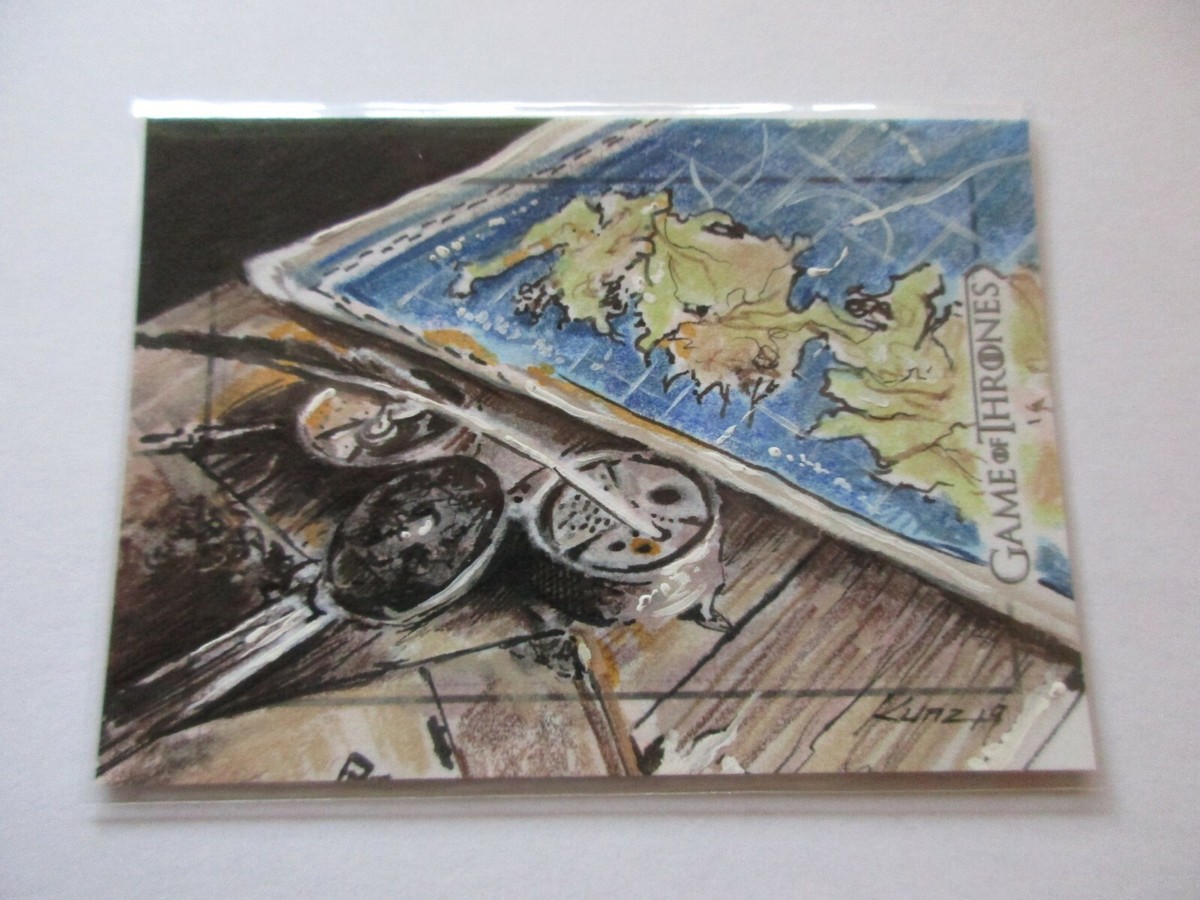 2020 Game of Thrones Season 8 Sketch Card by Rich Kunz 09 - Series
