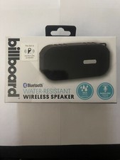Billboard Water Resistant IPX5 Bluetooth Speaker Brand New Factory Sealed 