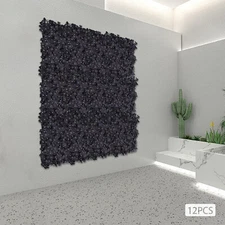 Flower Wall Panel Artificial Floral Backdrop Artificial 3D Flowers Wall Panels