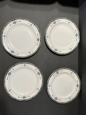 Studio Nova Adirondack Y 2201 Southwest Aztec Design 4 Salad Plates 8 1/4”