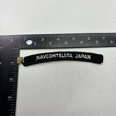 US Naval Computer Telecommunications Station NAVCOMTELSTA JAPAN Patch UIM 31D2