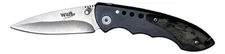 CAMO Print Folding Black POCKET KNIFE, by Wilcor