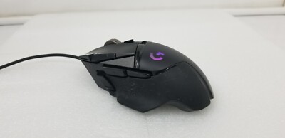 Logitech G502 Proteus Spectrum RGB Tunable Gaming Mouse M-U0047 ~ Tested Great