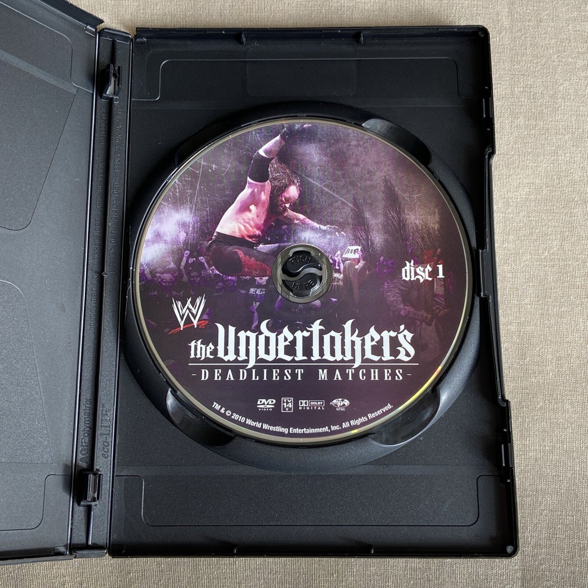 WWE: Undertaker Deadliest Matches (DVD 2014) Documentary Wrestling