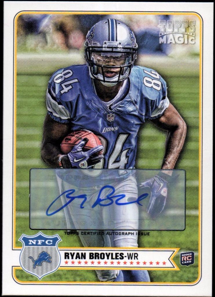 JC 2012 Topps Magic Autographs #188 Ryan Broyles