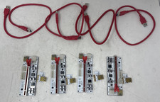   LOT OF 4  PCIE-16X Main Card USB3.0 Cable PCI-E 1X to 16X READ DESCRIPTION 