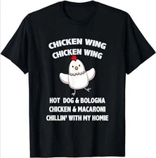 Chicken Wing Chicken Wing Hot Dog and Toddlers T-Shirt---