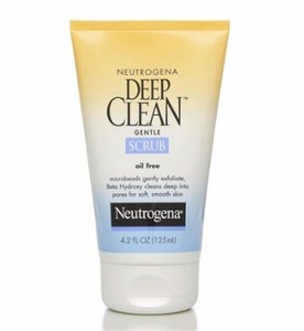 deep clean gentle scrub