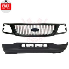 Best Truck Warranty For 1999-2003 FORD F-150 Front Bumper Valance Panel Air Dam And Grille Assembly