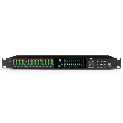 4 in 8 Out Speaker Audio Processor Professional Audio System Frequency Division