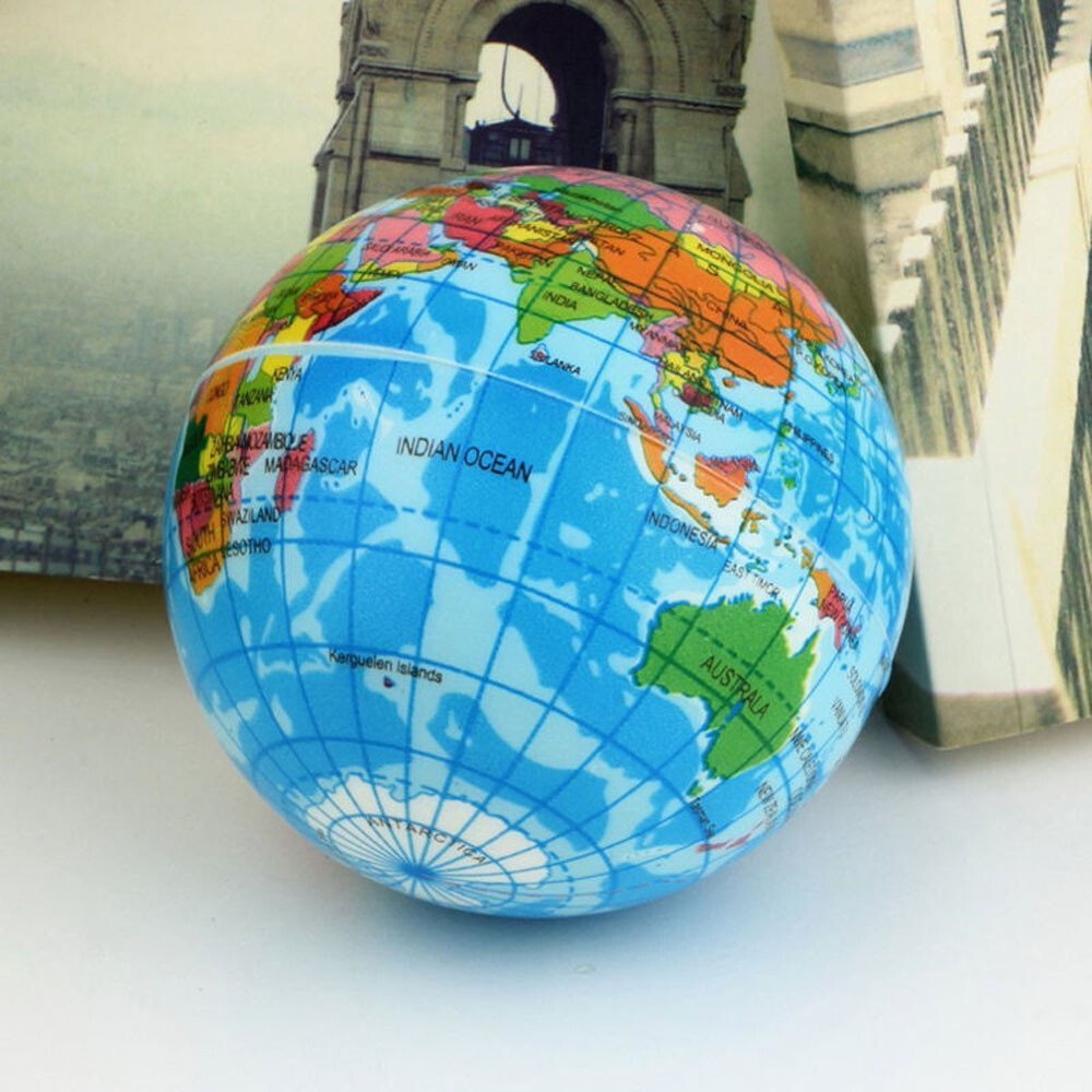 globe bouncy ball