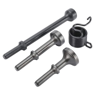 #ad 4 Pack Smoothing Pneumatic Air Hammer Bits Air Chisel Bits Tool Set with Spring $19.47