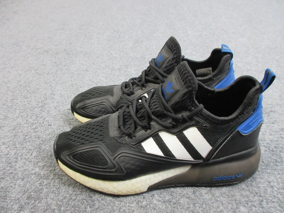 Adidas Originals Zx 2K Boost Shoes Boys Size 7 Black Juniors Sneakers FY1707 - Image 3 of 4