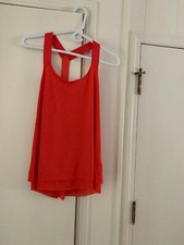 prAna carmine pink tonga tank medium BNWT