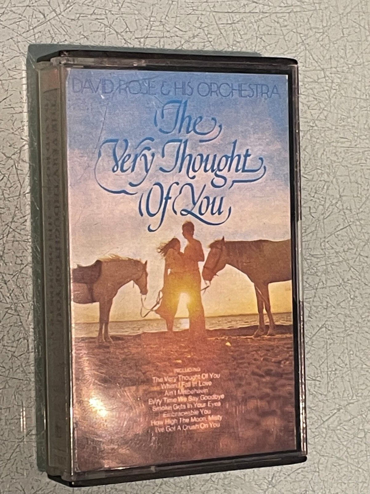 The David Rose Orchestra - The Very Thought of You - Audio Cassette Tape Album