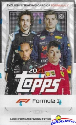 2021 Topps F1 Formula 1 Racing MASSIVE Factory Sealed HOBBY