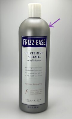 Frizz Ease Glistening Creme Conditioner John Frieda 20 oz - 95% full