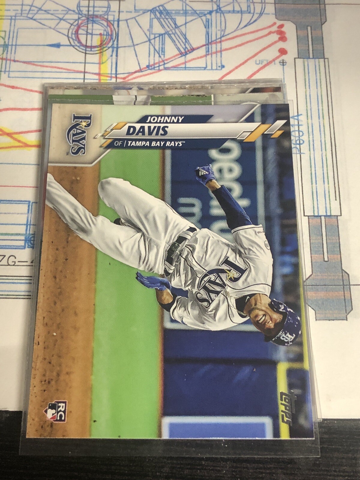 2020 Topps Update Base #U-189 Johnny Davis - Tampa Bay Rays RC RB1.1 | eBay