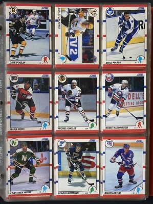 1990-91 Score American - Hockey Cards - #221-440 - Complete Your Set - You Pick